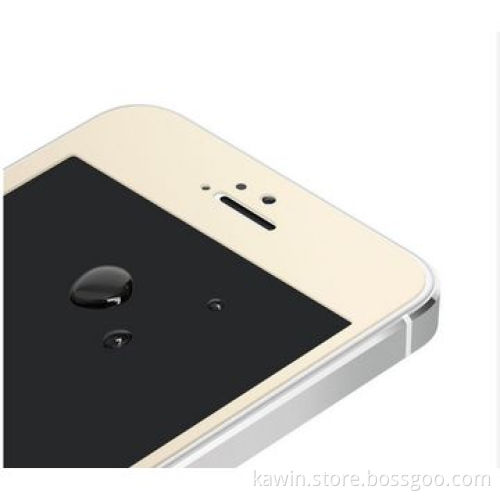 Color Glass Protector for iPhone 5S